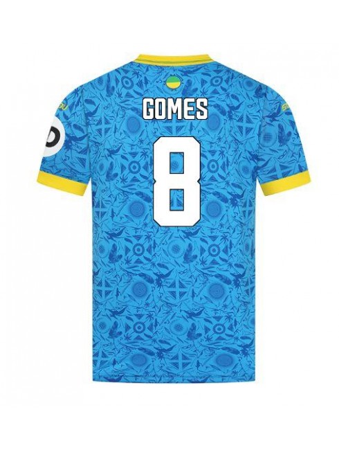 Muži Futbalové oblečenie Wolves Joao Gomes #8 2025-26 Krátky Rukáv - Tretina Muži Futbalové oblečenie Wolves Joao Gomes #8 2025-26 Krátky Rukáv - Tretina